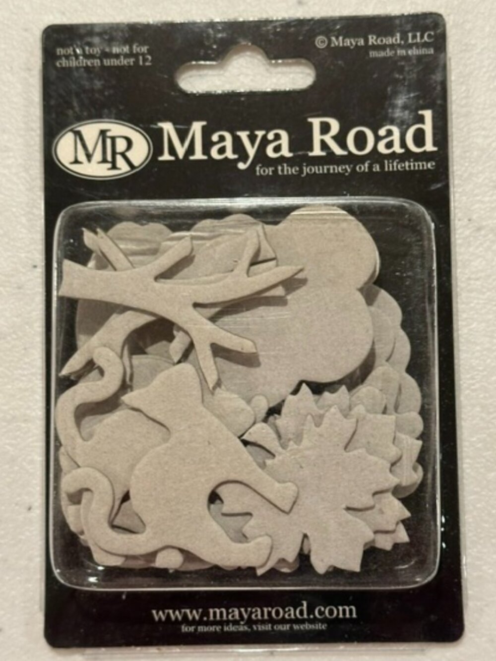 NEW Maya Road Autumn Mini Chipboard Set- 9 designs, 27 pieces